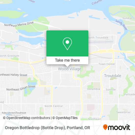 Oregon Bottledrop (Bottle Drop) map