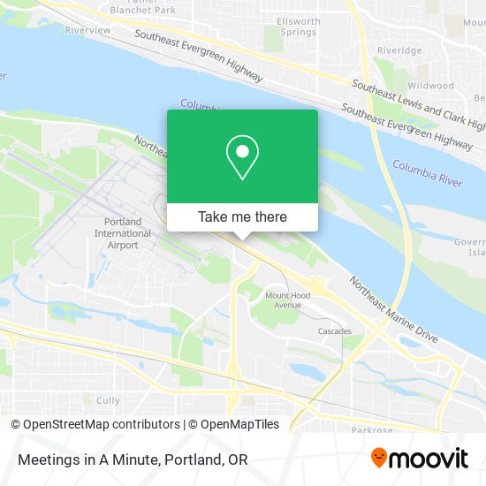 Meetings in A Minute map