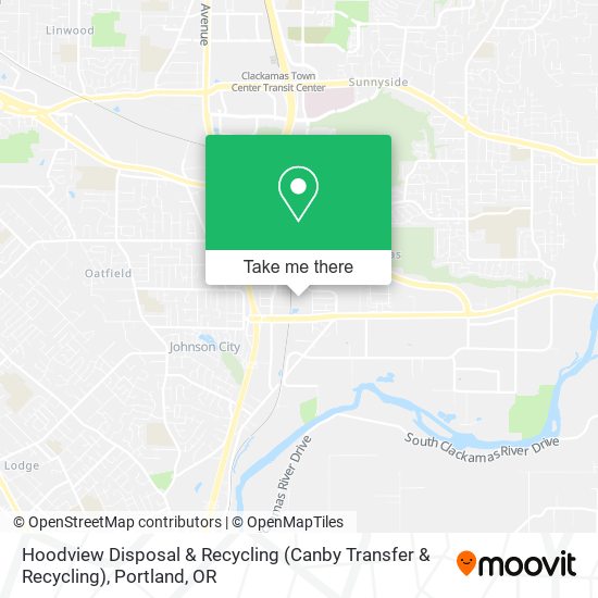 Hoodview Disposal & Recycling (Canby Transfer & Recycling) map