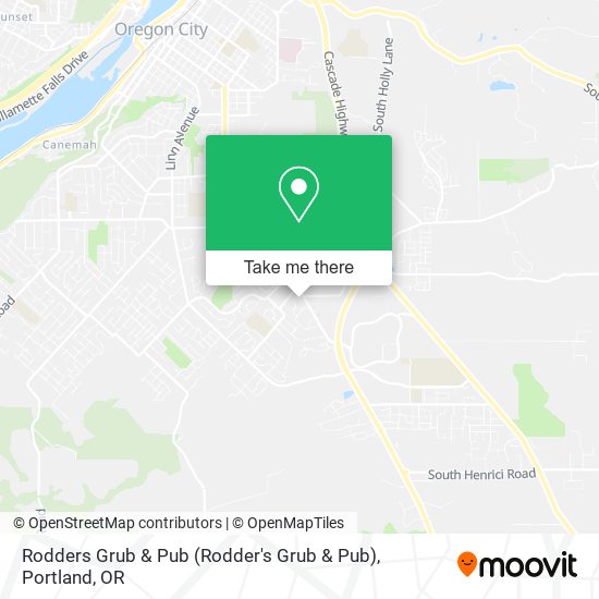 Mapa de Rodders Grub & Pub (Rodder's Grub & Pub)
