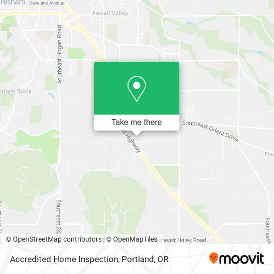 Mapa de Accredited Home Inspection