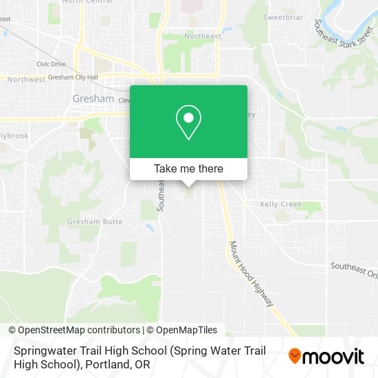 Springwater Trail High School (Spring Water Trail High School) map
