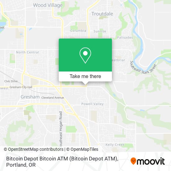 Bitcoin Depot Bitcoin ATM map