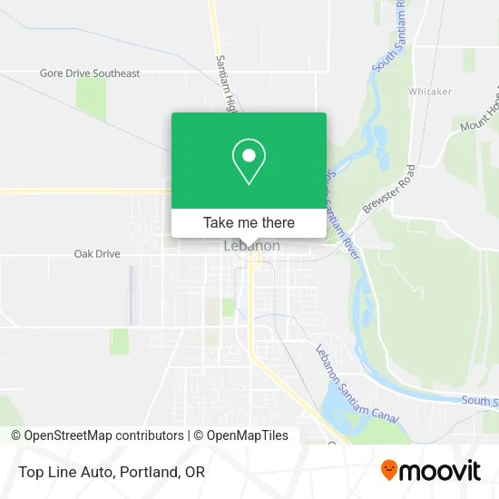Top Line Auto map
