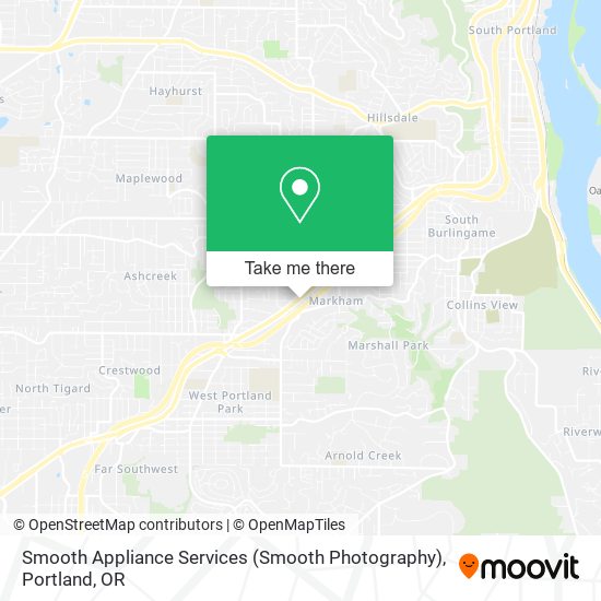 Mapa de Smooth Appliance Services (Smooth Photography)