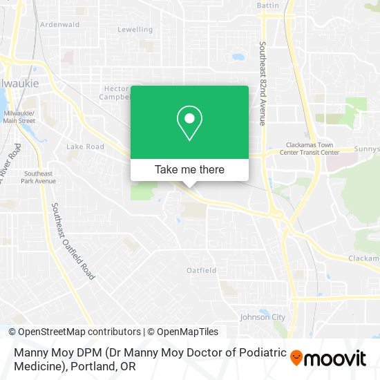 Mapa de Manny Moy DPM (Dr Manny Moy Doctor of Podiatric Medicine)