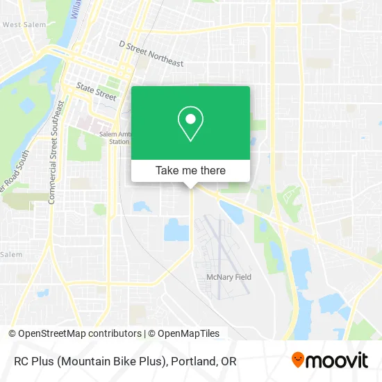 RC Plus (Mountain Bike Plus) map