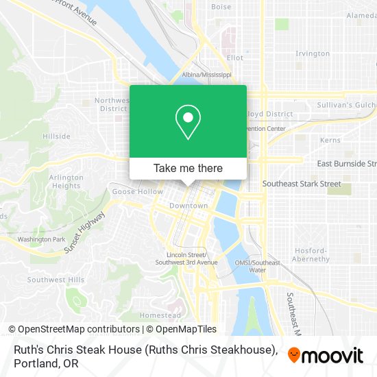 Mapa de Ruth's Chris Steak House (Ruths Chris Steakhouse)