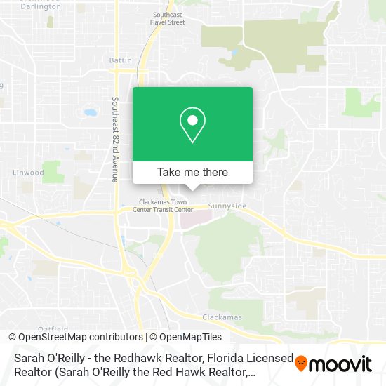 Mapa de Sarah O'Reilly - the Redhawk Realtor, Florida Licensed Realtor