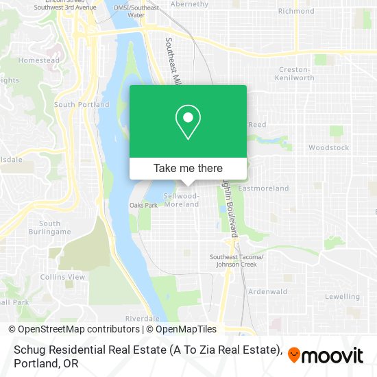 Schug Residential Real Estate (A To Zia Real Estate) map