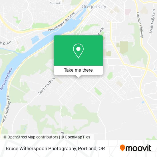 Bruce Witherspoon Photography map