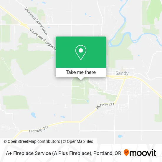 Mapa de A+ Fireplace Service (A Plus Fireplace)