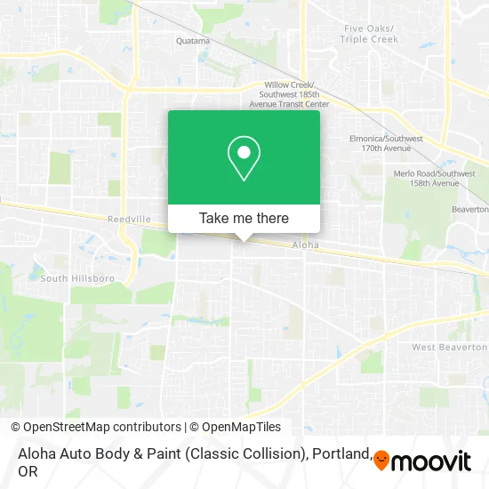 Aloha Auto Body & Paint (Classic Collision) map
