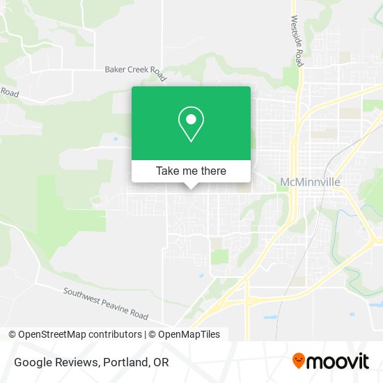 Google Reviews map