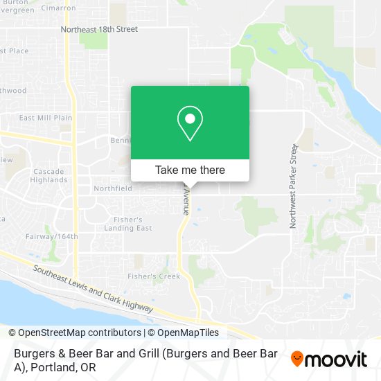 Mapa de Burgers & Beer Bar and Grill