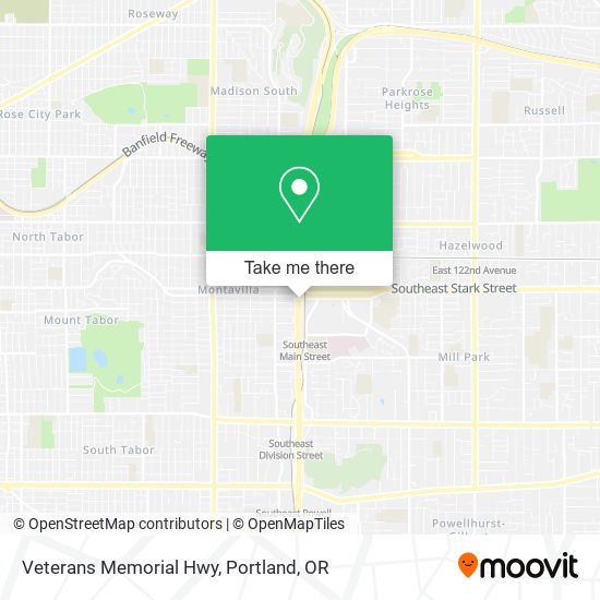 Mapa de Veterans Memorial Hwy