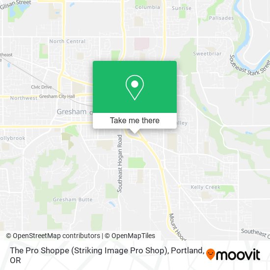 Mapa de The Pro Shoppe (Striking Image Pro Shop)