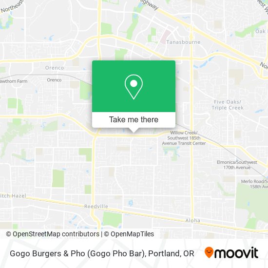 Mapa de Gogo Burgers & Pho (Gogo Pho Bar)