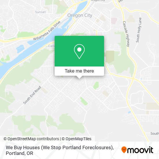 We Buy Houses (We Stop Portland Foreclosures) map