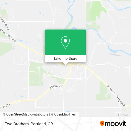 Two Brothers map