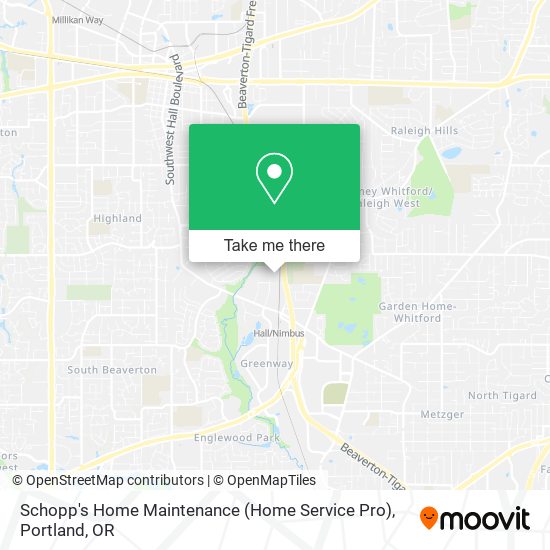 Mapa de Schopp's Home Maintenance (Home Service Pro)