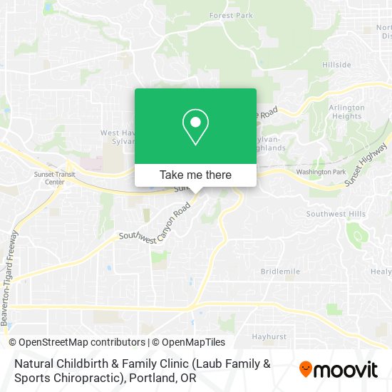 Mapa de Natural Childbirth & Family Clinic (Laub Family & Sports Chiropractic)