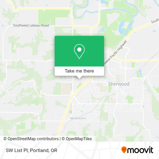 SW List Pl map