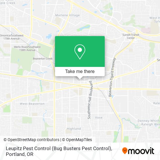 Leupitz Pest Control (Bug Busters Pest Control) map