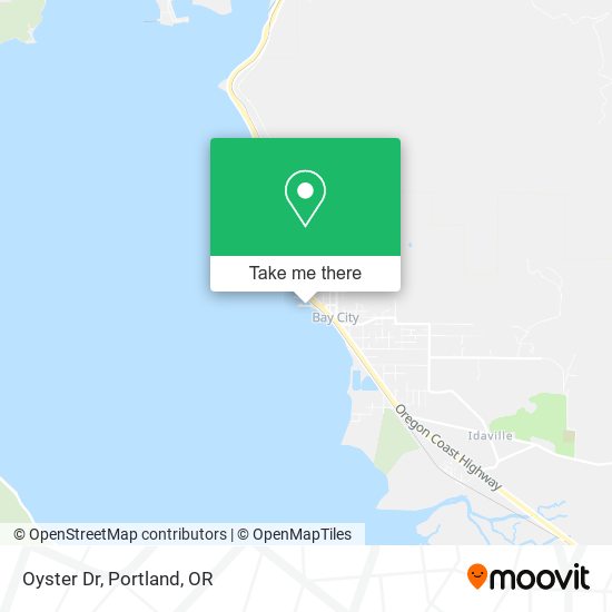 Oyster Dr map
