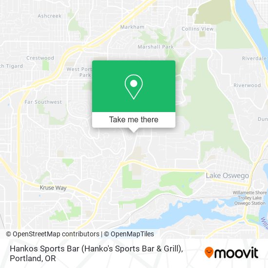 Mapa de Hankos Sports Bar (Hanko's Sports Bar & Grill)
