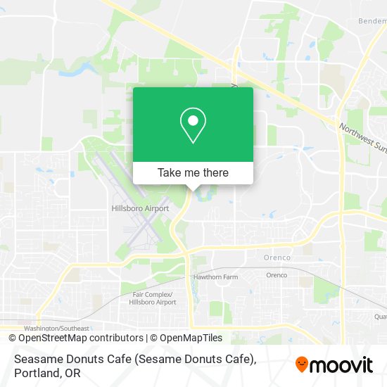 Mapa de Seasame Donuts Cafe (Sesame Donuts Cafe)
