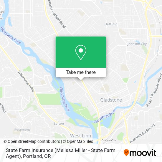 State Farm Insurance (Melissa Miller - State Farm Agent) map