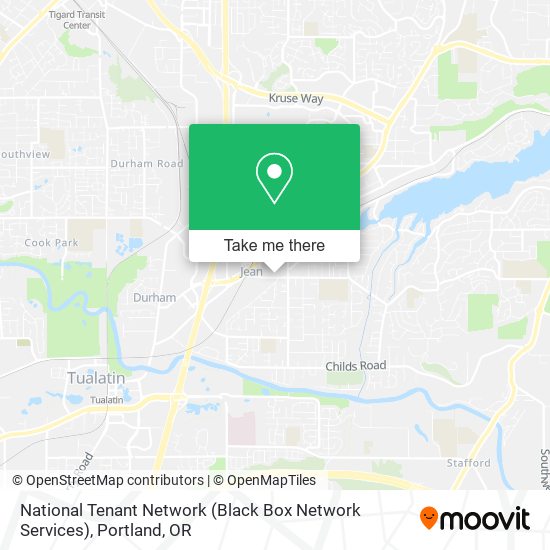 National Tenant Network (Black Box Network Services) map