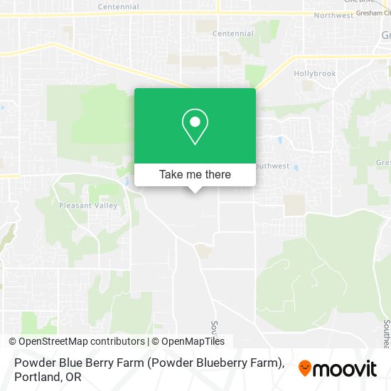 Mapa de Powder Blue Berry Farm (Powder Blueberry Farm)