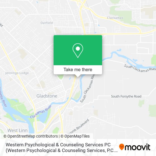 Mapa de Western Psychological & Counseling Services PC (Western Psychological & Counseling Services, P.C.)