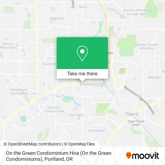 On the Green Condominium Hoa (On the Green Condominiums) map