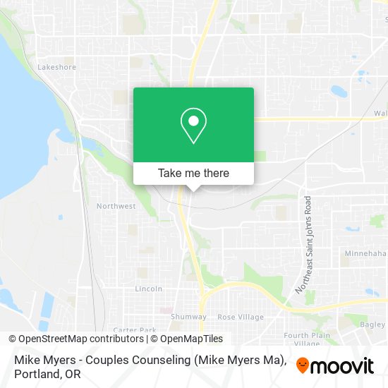 Mike Myers - Couples Counseling (Mike Myers Ma) map