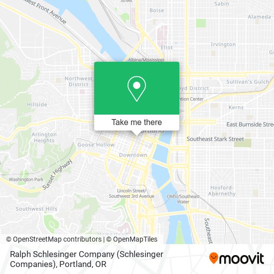 Mapa de Ralph Schlesinger Company (Schlesinger Companies)