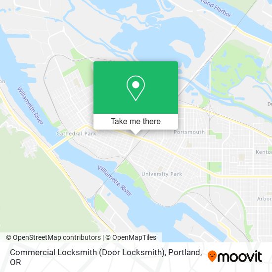 Commercial Locksmith (Door Locksmith) map