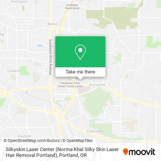 Mapa de Silkyskin Laser Center (Norma Khal Silky Skin Laser Hair Removal Portland)