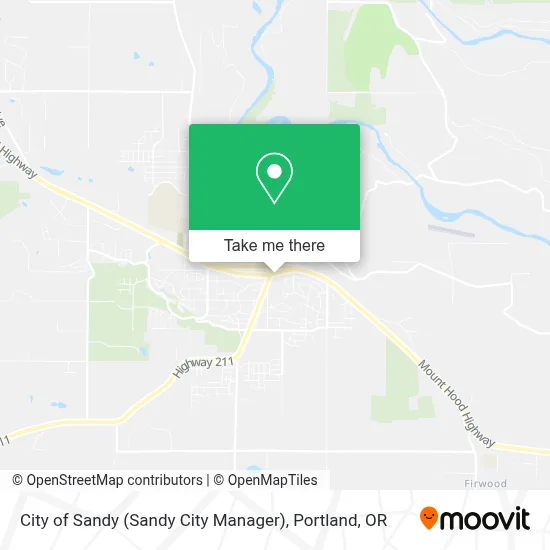 City of Sandy (Sandy City Manager) map