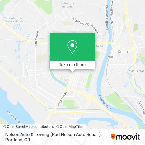 Nelson Auto & Towing (Rod Nelson Auto Repair) map