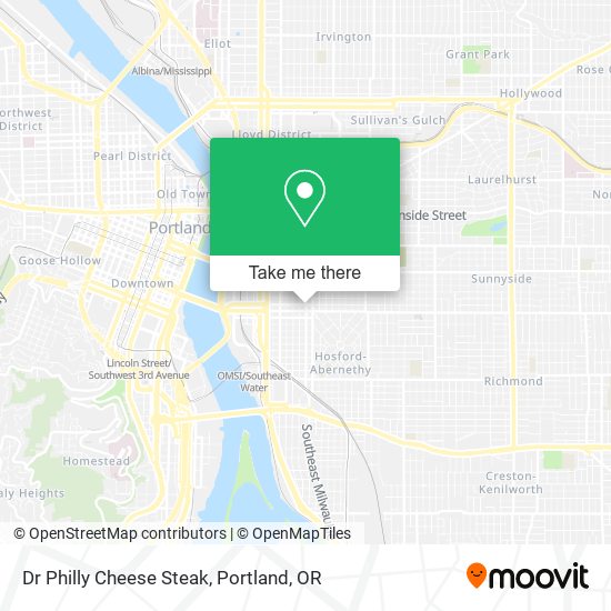 Dr Philly Cheese Steak map