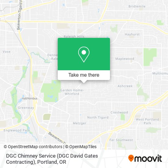 Mapa de DGC Chimney Service (DGC David Gates Contracting)