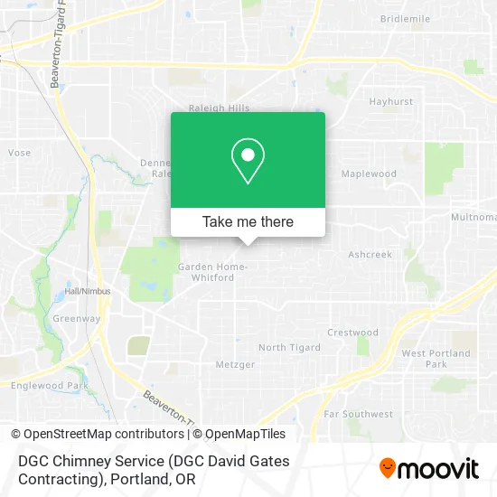 DGC Chimney Service (DGC David Gates Contracting) map