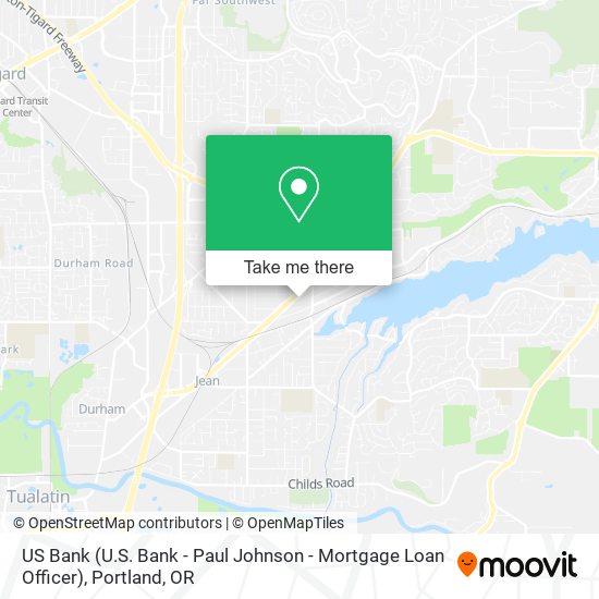 US Bank (U.S. Bank - Paul Johnson - Mortgage Loan Officer) map