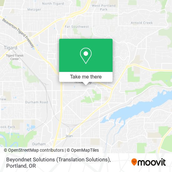 Beyondnet Solutions (Translation Solutions) map