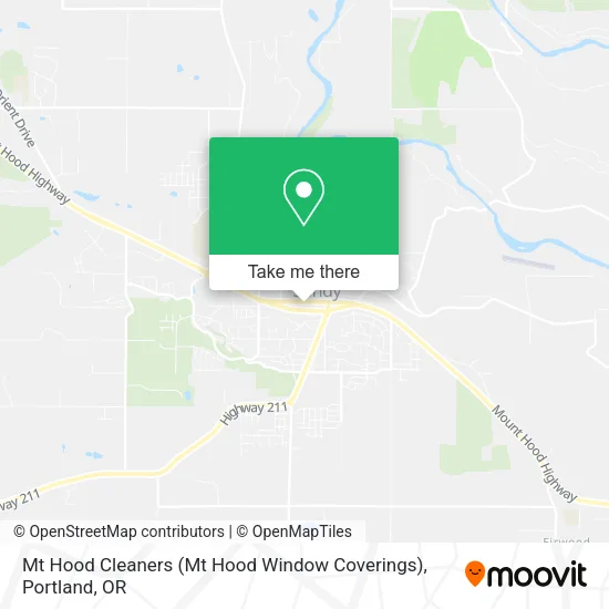 Mt Hood Cleaners (Mt Hood Window Coverings) map