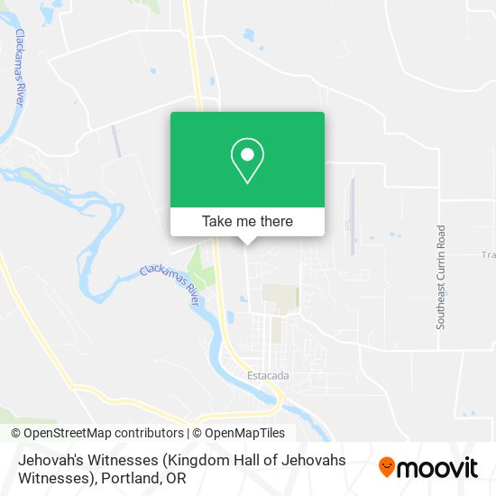 Mapa de Jehovah's Witnesses (Kingdom Hall of Jehovahs Witnesses)