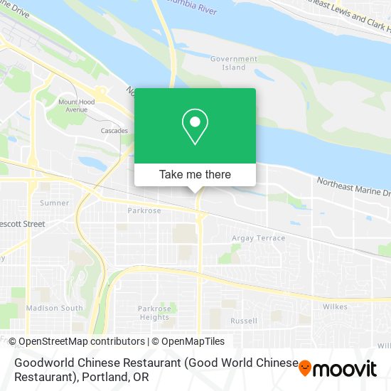 Goodworld Chinese Restaurant (Good World Chinese Restaurant) map